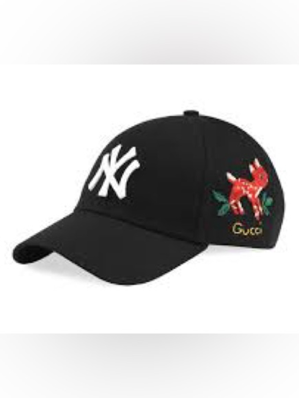 Gucci X NY Yankees Bambi baseball cap.  Adjustable 55-59cm